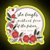 Empowering Womanhood Dignified Strength Symbolized by Multicolor Neon LED Signage