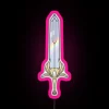 Colorful She-Ra Rainbow Sword Neon Sign with Vibrant RGB LED Lighting