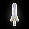 Sword of Protection in Vibrant Colors Illuminates any Space