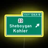 RGB Color Changing Exit Sign for Building Code Compliance in Wisconsin