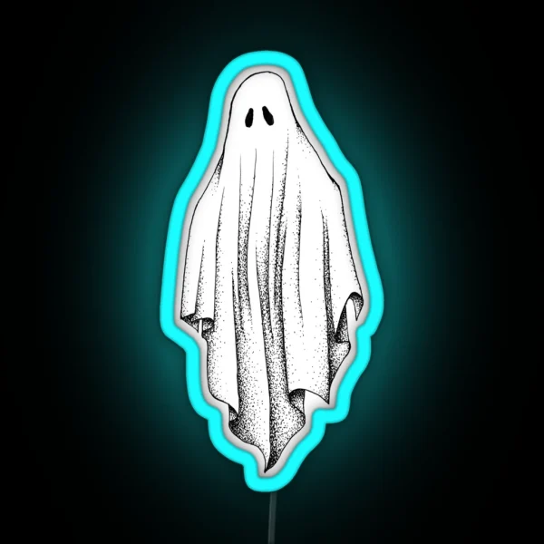 Sheet Ghost RGB Neon Sign