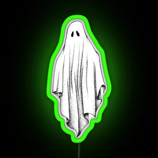 Sheet Ghost RGB Neon Sign