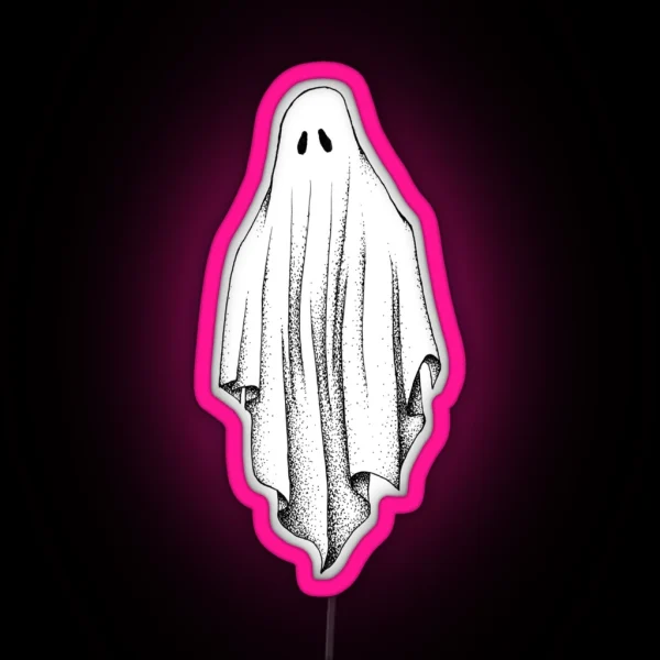 Sheet Ghost RGB Neon Sign