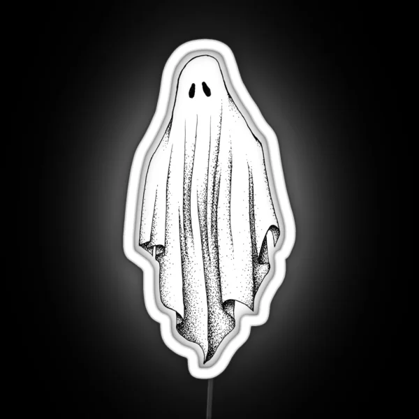 Sheet Ghost RGB Neon Sign