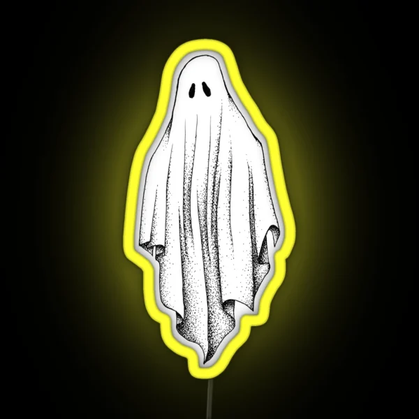 Sheet Ghost RGB Neon Sign