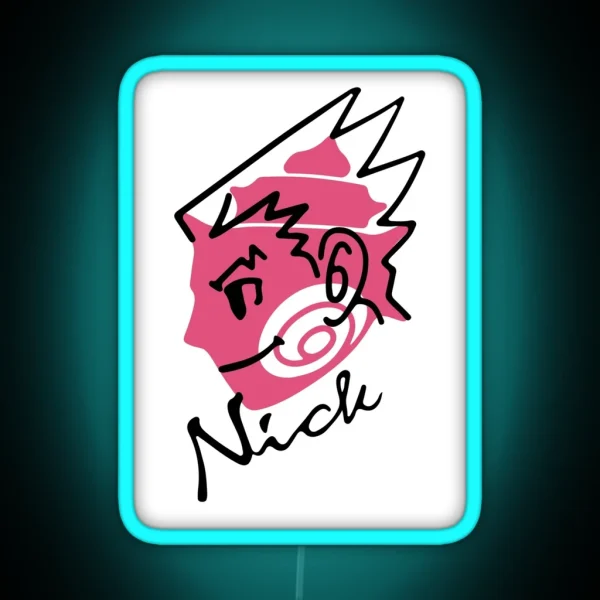 Shelly De Killer S Card Nick Version RGB Neon Sign