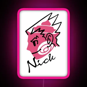 Shelly De Killer S Card Nick Version RGB Neon Sign
