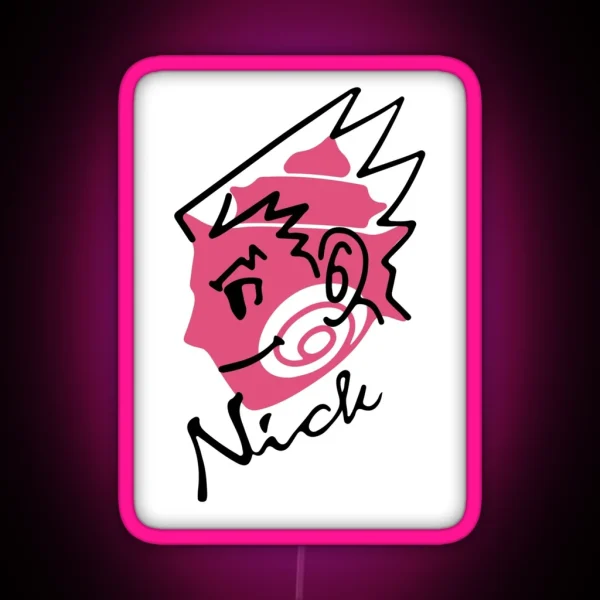 Shelly De Killer S Card Nick Version RGB Neon Sign