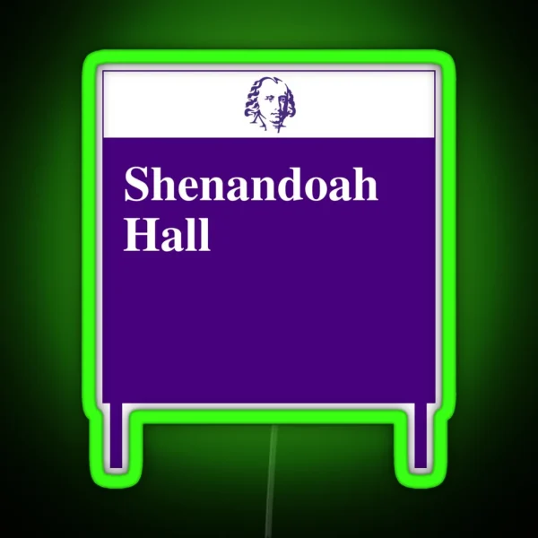 Shenandoah Hall RGB Neon Sign