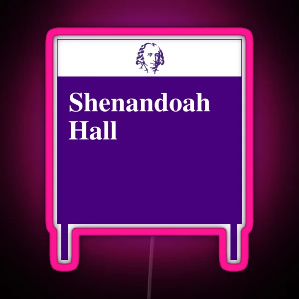 Shenandoah Hall RGB Neon Sign