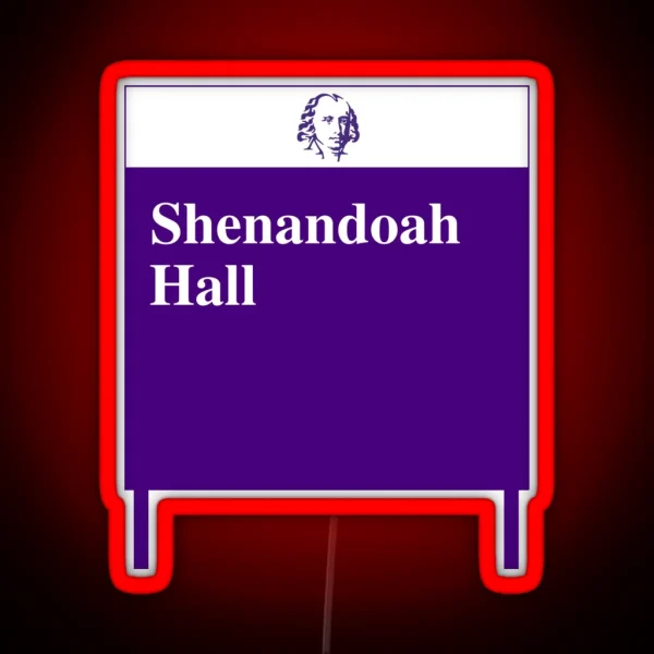 Shenandoah Hall RGB Neon Sign
