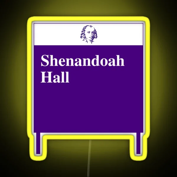 Shenandoah Hall RGB Neon Sign