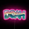 Vibrant Shenandoah LED neon signs with colorful, customizable color displays.