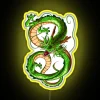 Vibrant Shenron T RGB Neon Sign Display with Colorful Digital Lighting Effects