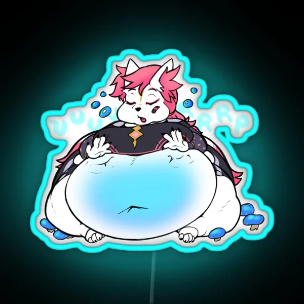 Shielded Up Kimiko RGB Neon Sign