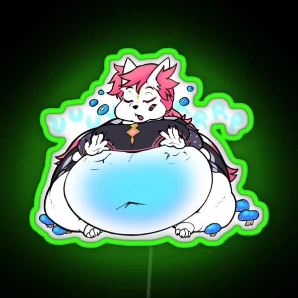 Shielded Up Kimiko RGB Neon Sign