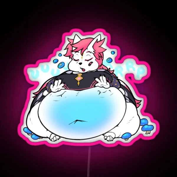 Shielded Up Kimiko RGB Neon Sign
