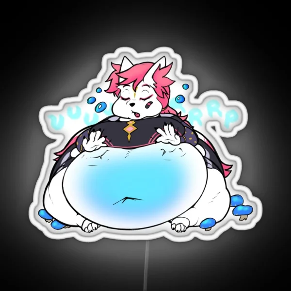 Shielded Up Kimiko RGB Neon Sign
