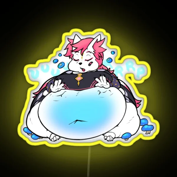 Shielded Up Kimiko RGB Neon Sign