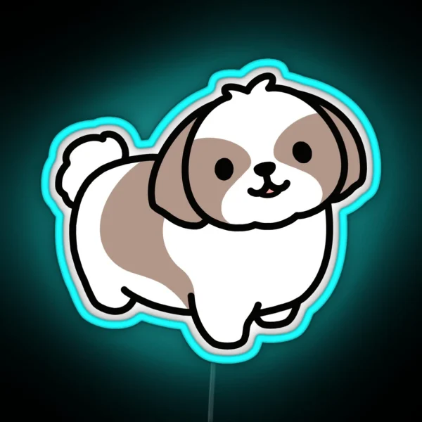 Shih Tzu RGB Neon Sign
