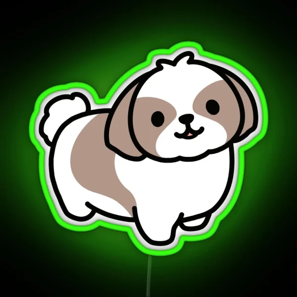 Shih Tzu RGB Neon Sign