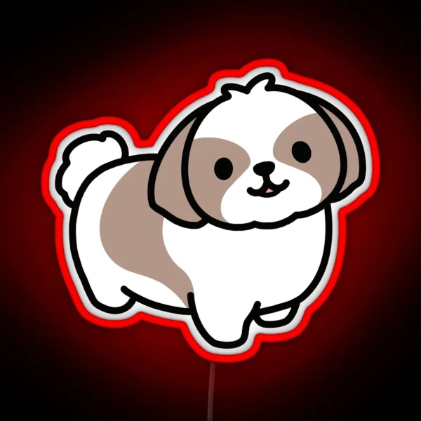 Shih Tzu RGB Neon Sign