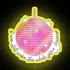 Brighten up your space with mesmerizing mirrorball effect LED signage