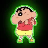 Add colorful fun to any room with Shinchan RGB Sign