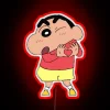 Bringing nostalgic fun with vibrant colors of Shinchan's iconic bright smile