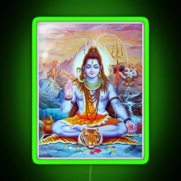 Shiva RGB Neon Sign