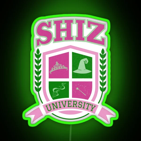 Shiz University RGB Neon Sign