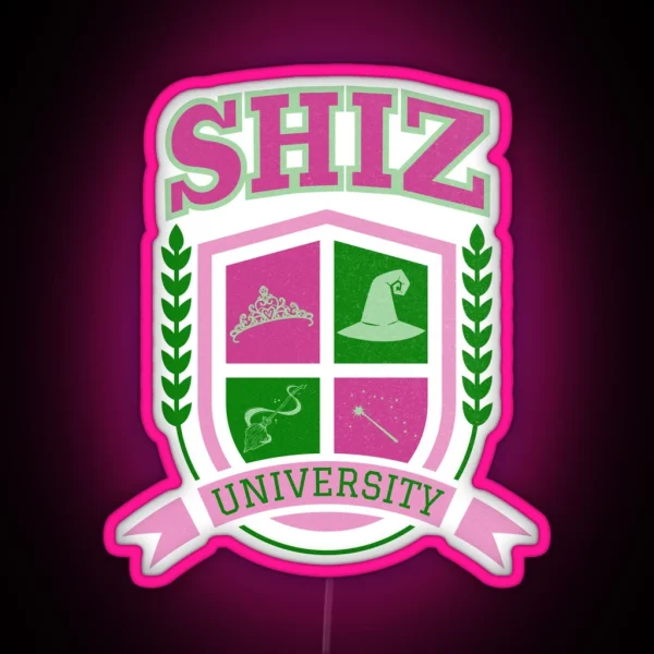 Shiz University RGB Neon Sign