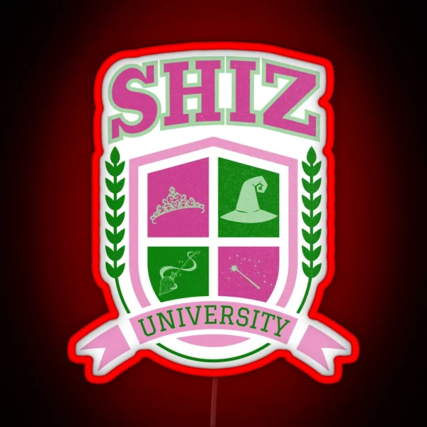 Shiz University RGB Neon Sign