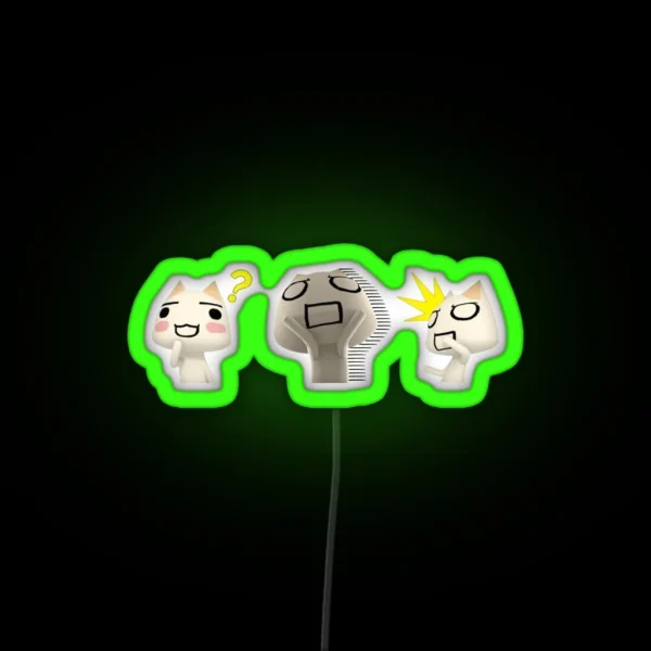 Shocked Toros RGB Neon Sign