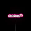 RGB LED Neon Art Canvas Display Sign with Sabrina Carpenter Logo