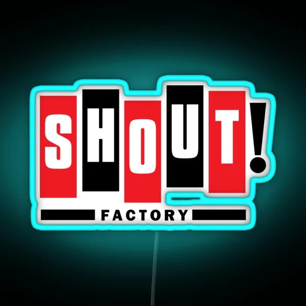 Shout Factory Logo RGB Neon Sign