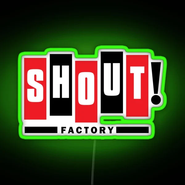Shout Factory Logo RGB Neon Sign