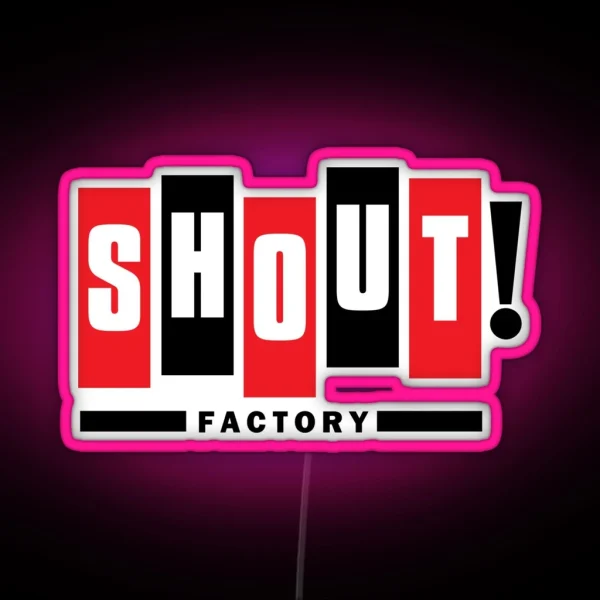Shout Factory Logo RGB Neon Sign