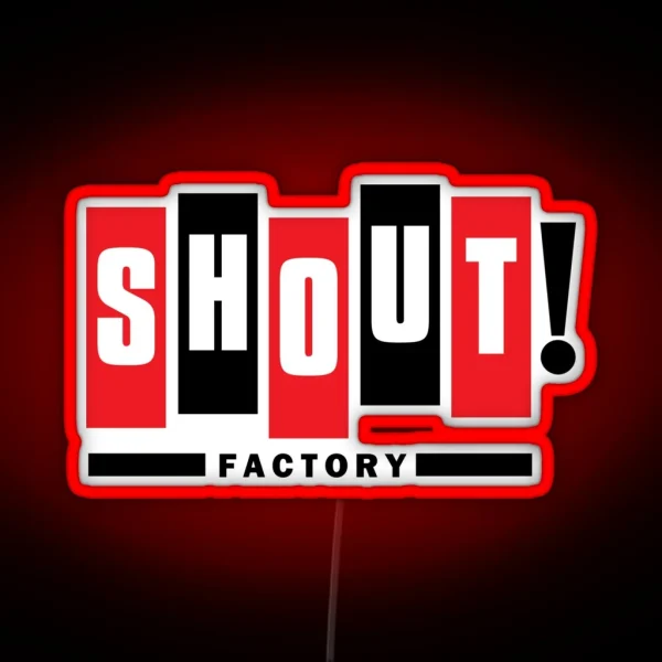 Shout Factory Logo RGB Neon Sign