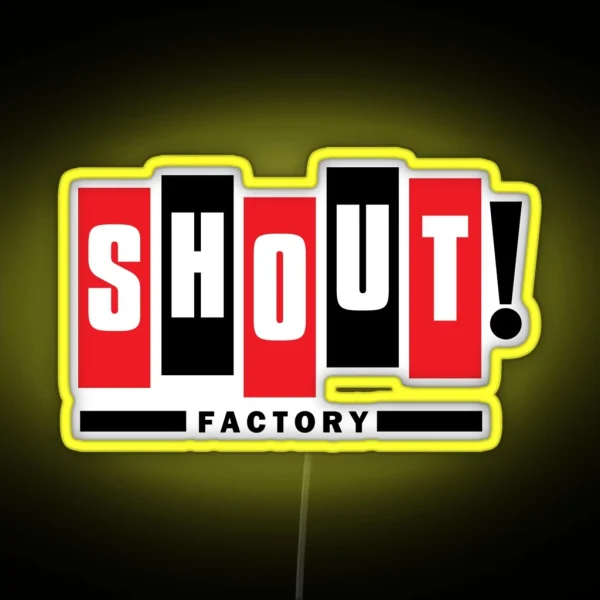 Shout Factory Logo RGB Neon Sign
