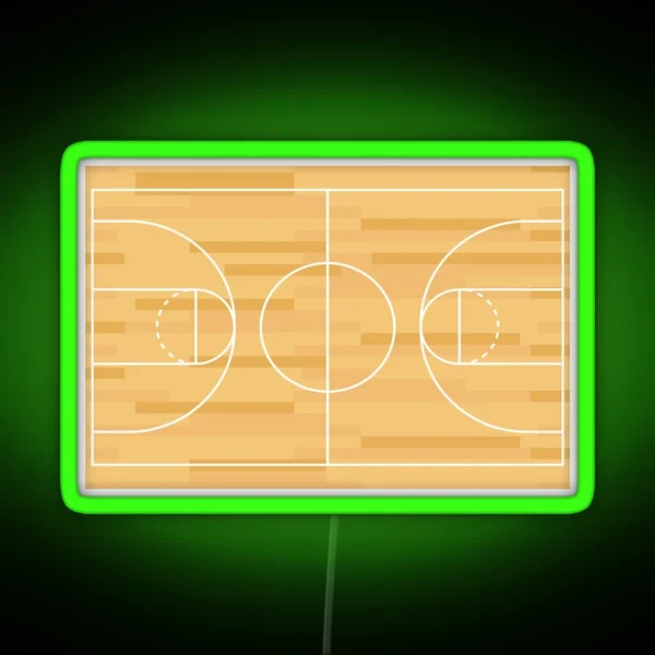 Show Off Your Colors Basketball RGB Neon Sign