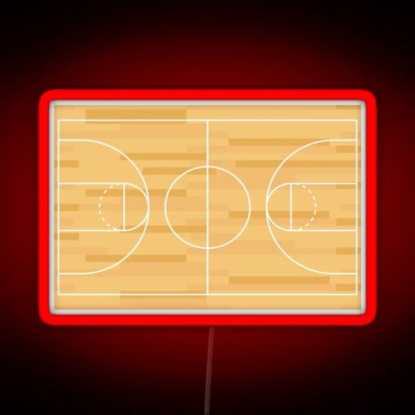 Show Off Your Colors Basketball RGB Neon Sign