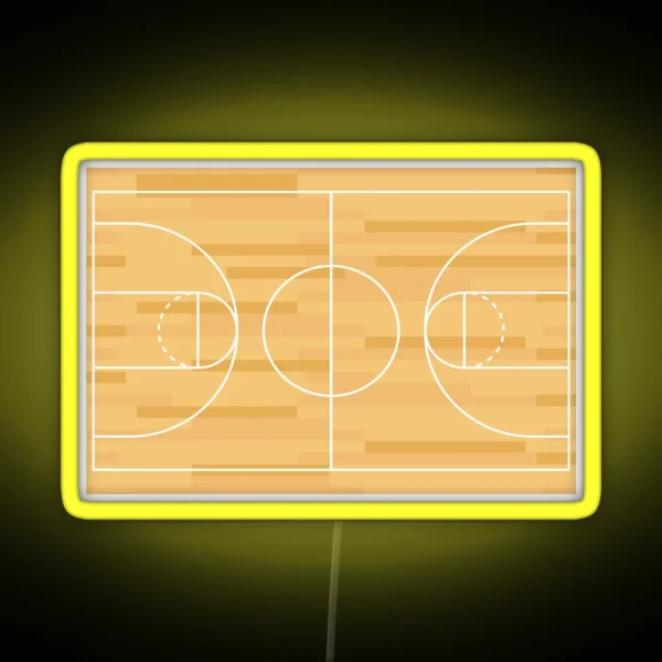 Show Off Your Colors Basketball RGB Neon Sign