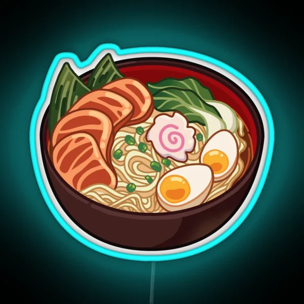Shoyu Ramen Bowl RGB Neon Sign