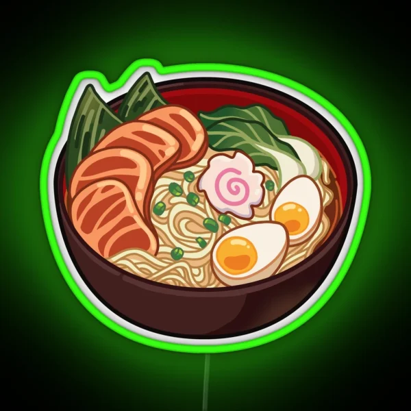 Shoyu Ramen Bowl RGB Neon Sign
