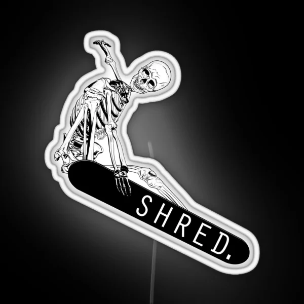 SHRED RGB Neon Sign