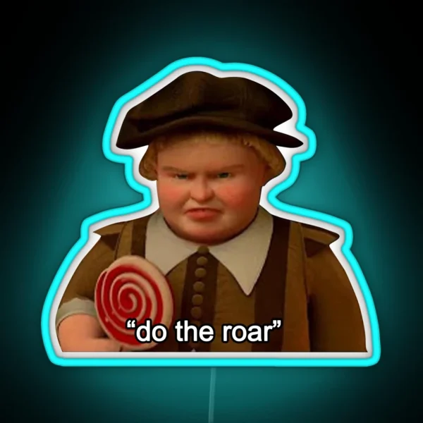 Shrek Do The Roar RGB Neon Sign