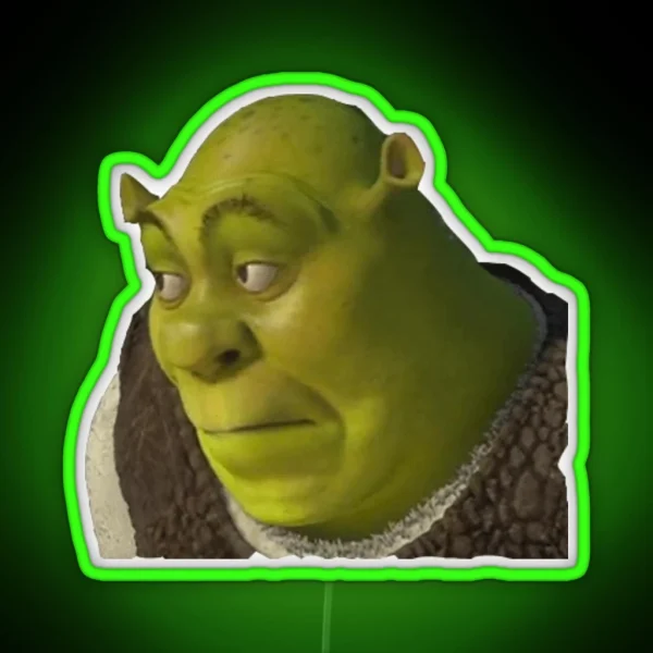 Shrek RGB Neon Sign