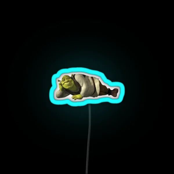 SHREK TASTIC Shrek Meme RGB Neon Sign
