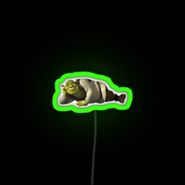 SHREK TASTIC Shrek Meme RGB Neon Sign